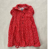 Dress with tiny hearts